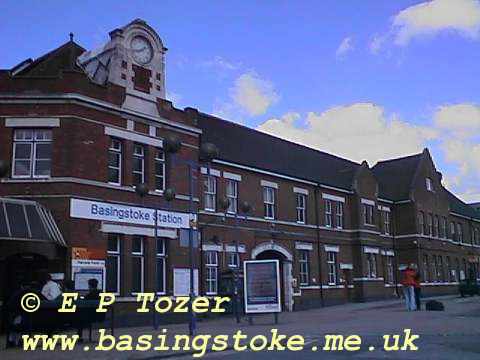 Basingstoke Railway Station, image © E.P.Tozer